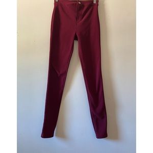 Forever 21 Burgundy Pants